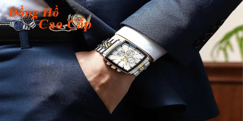 Đồng Hồ Mặt Vuông Nam – Phong Cách Cá Tính, Đậm Chất Riêng